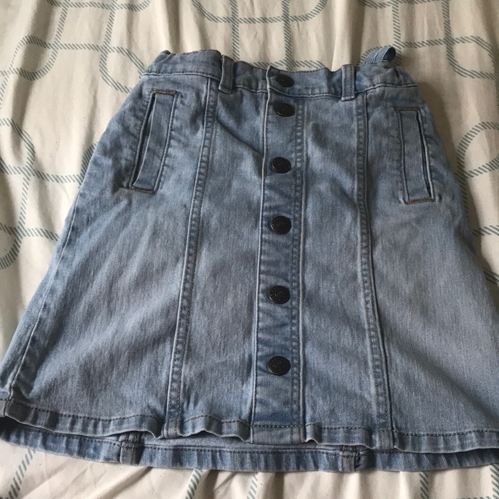 Jean skirt